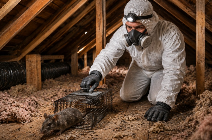 professional attic rat removal sacramento