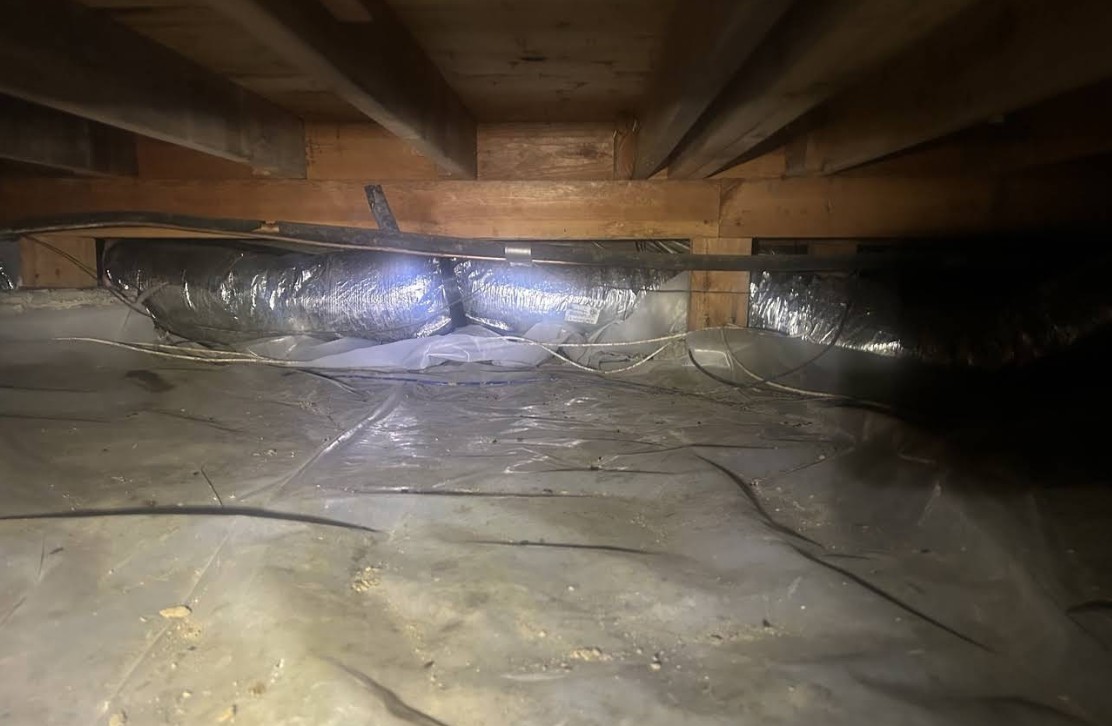 crawl space rodent cleanup and encapsulation in sacramento home